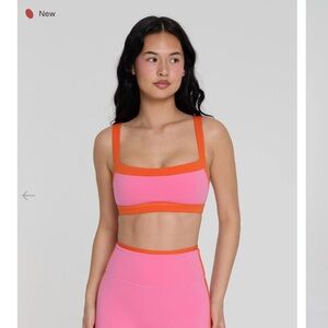 Shop Form Sami Clarke workout set - MEDIUM straight neck top and SMALL leggings